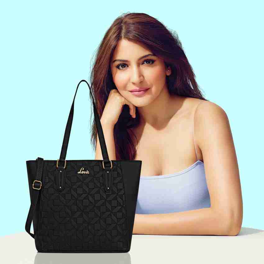 Buy LAVIE Women Black Handbag BLACK Online Best Price in India