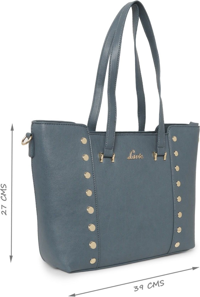 Buy LAVIE Women Blue Tote TEAL Online @ Best Price in India