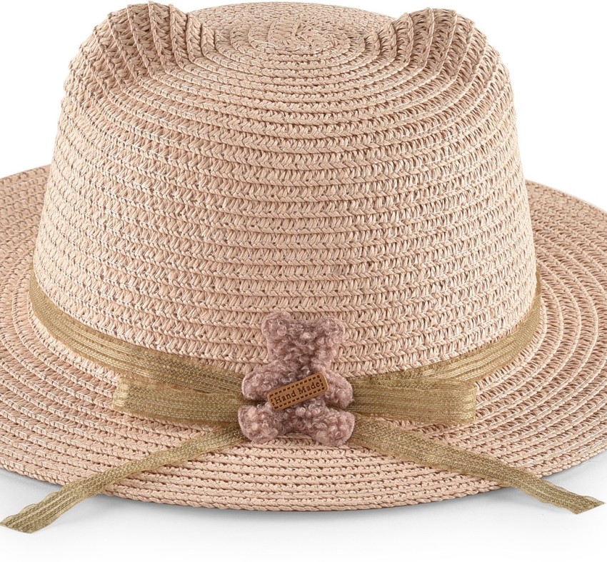 ToniQ Pink Pretty Meow Summer Hat For Girls & Children Price in India - Buy  ToniQ Pink Pretty Meow Summer Hat For Girls & Children online at