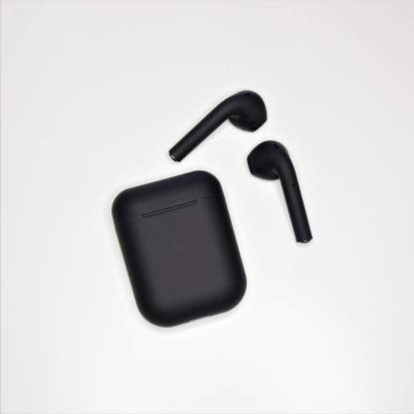 jeg fandt det Nedgang hensigt i12 tws HEADPHONES BLACK Bluetooth Headset Price in India - Buy i12 tws  HEADPHONES BLACK Bluetooth Headset Online - i12 tws : Flipkart.com