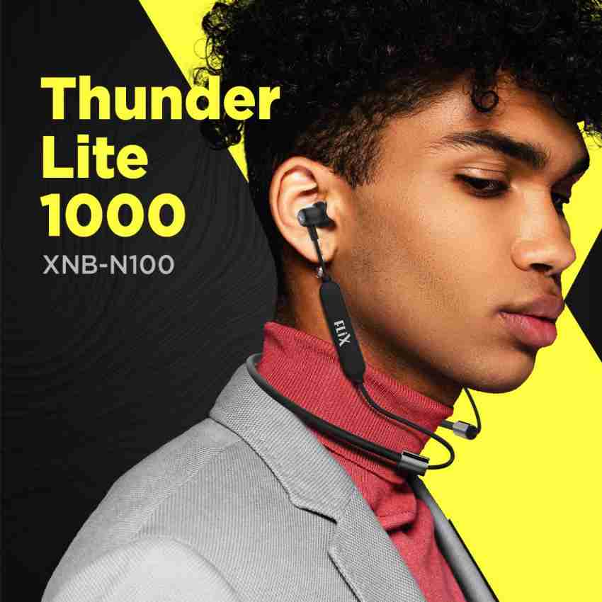 flix by Beetel Thunder Lite 1000 Bluetooth Headset Price in India