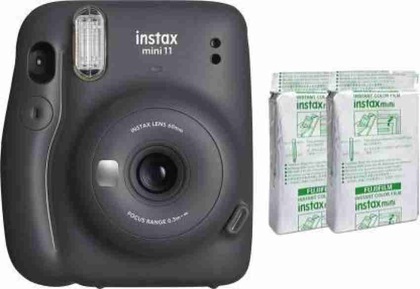 Instax Mini 11 selling Instant Film Camera, Charcoal Gray - with Slinger Instax Mini 11