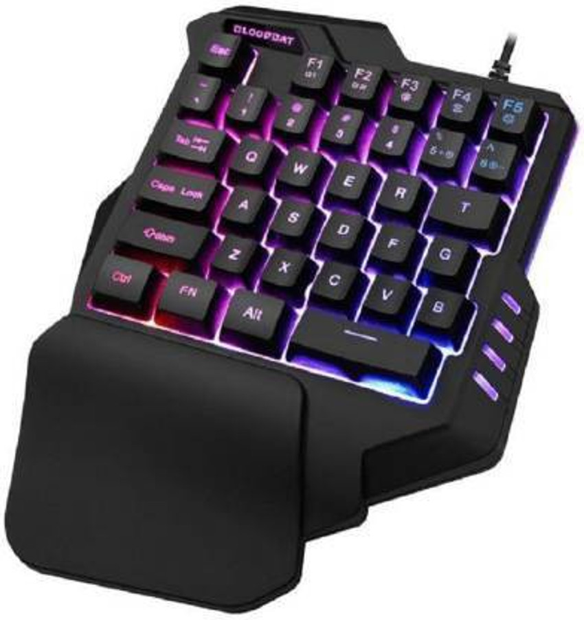 RPM Euro Games Gaming Keyboard and Mouse Combo, Keyboard - With 7 Color  Backlit, Suspension Caps, Backlit, 104 Keys, Mouse - 4 DPI Levels, 6  Buttons