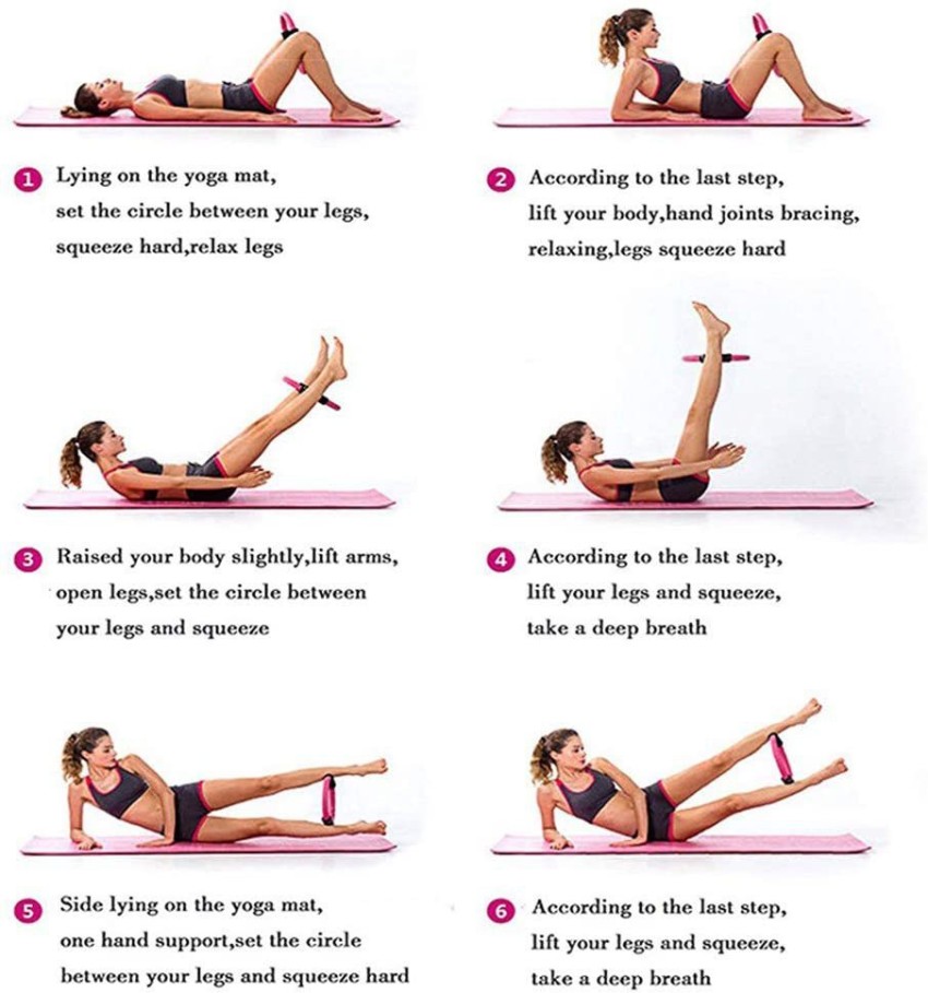 Ab exercises best sale with pilates ring