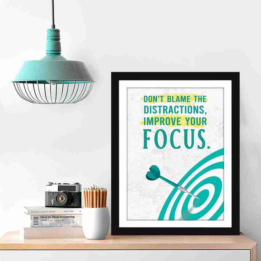 Study Wall Quotes Webelkart Premium Motivational Quote Photo Frame For