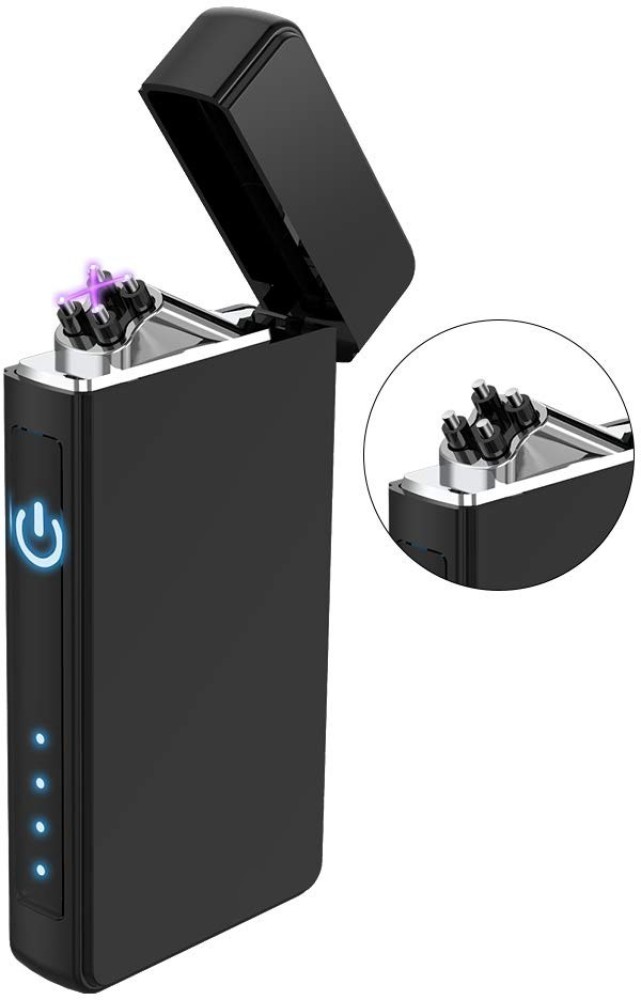 Electronic plasma clearance lighter