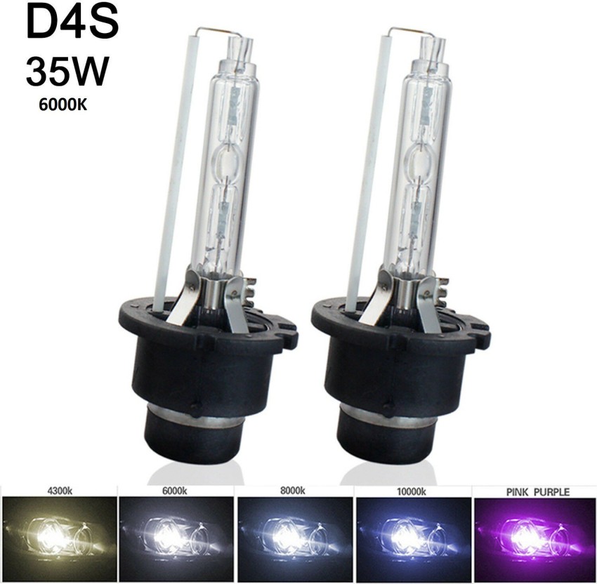 HyperDrive D3S HID Xenon Headlight Replacement Bulbs, High Low Beam, 6000K  Diamond White, 35W for Car, Pack of 2 Vehical HID Kit Price in India - Buy  HyperDrive D3S HID Xenon Headlight