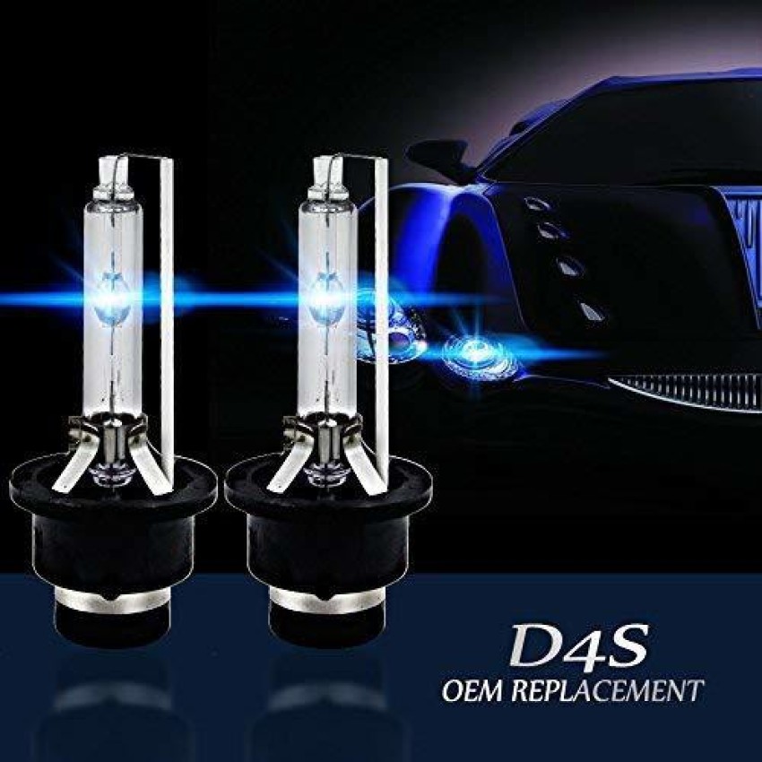 HyperDrive D4S / D4R HID Xenon Headlight Replacement Bulbs, High Low Beam,  6000K Diamond White, 35W for Car, Pack of 2 Vehical HID Kit Price in India  - Buy HyperDrive D4S /