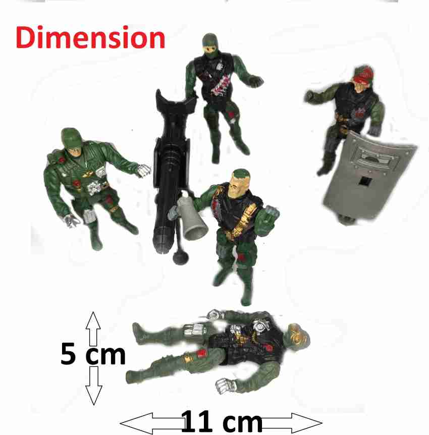 Toy army action sale figures