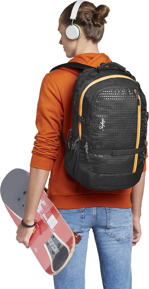 SKYBAGS LAZER PLUS 02 LAPTOP BACKPACK BLACK 33 L Laptop Backpack BLACK Price in India Flipkart