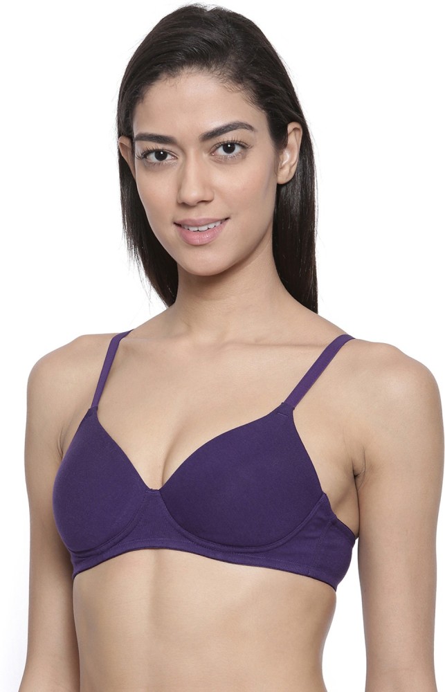 Buy Bitz Nude Coloured Solid Non Wired Non Padded Minimizer Bra EFM001 - Bra  for Women 7097035