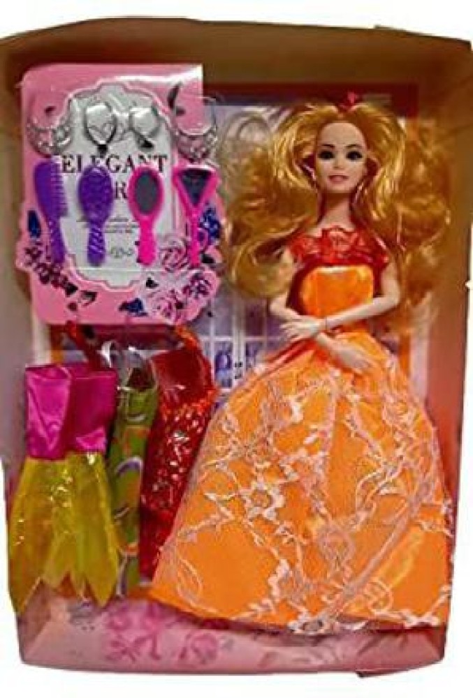 Buy Doll Set For Girls Doll House Set For Girls Plastic Doll Set for Kids  Girls with Foldable Hands for Baby girls, Barbie Dolls Set (Any Random  Color) Online In India At