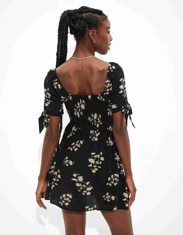 American eagle 2024 black dress