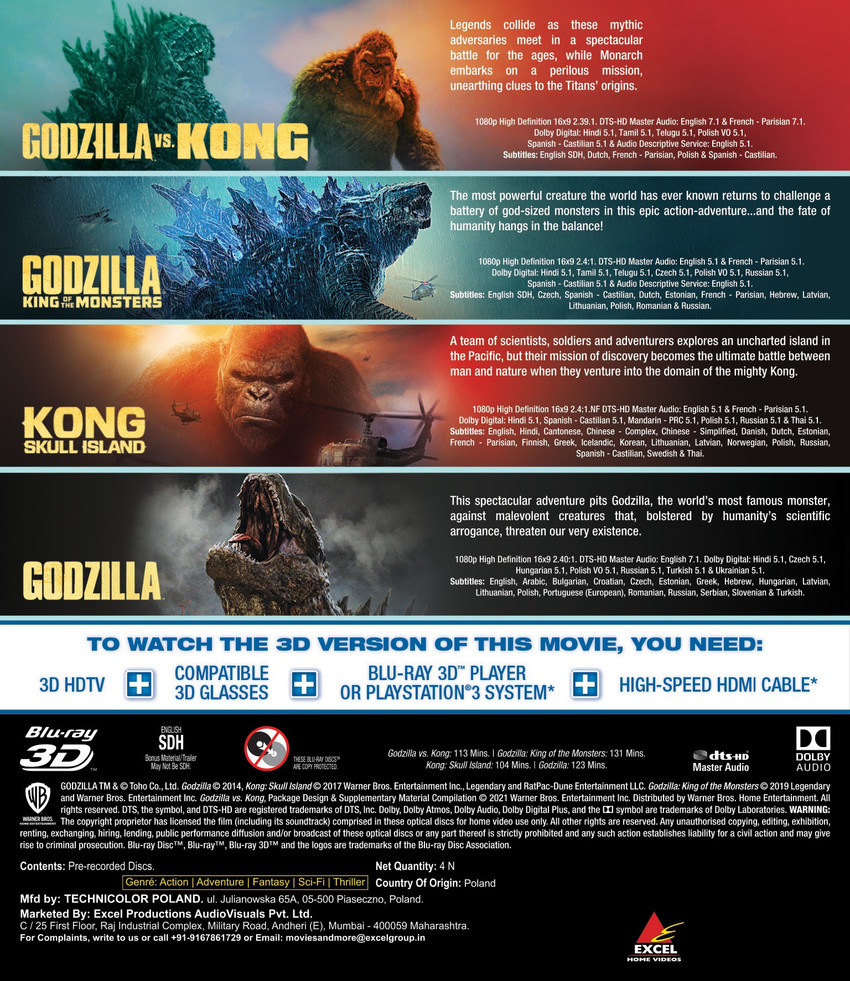 Godzilla vs. Kong Godzilla King of the Monsters Kong Skull