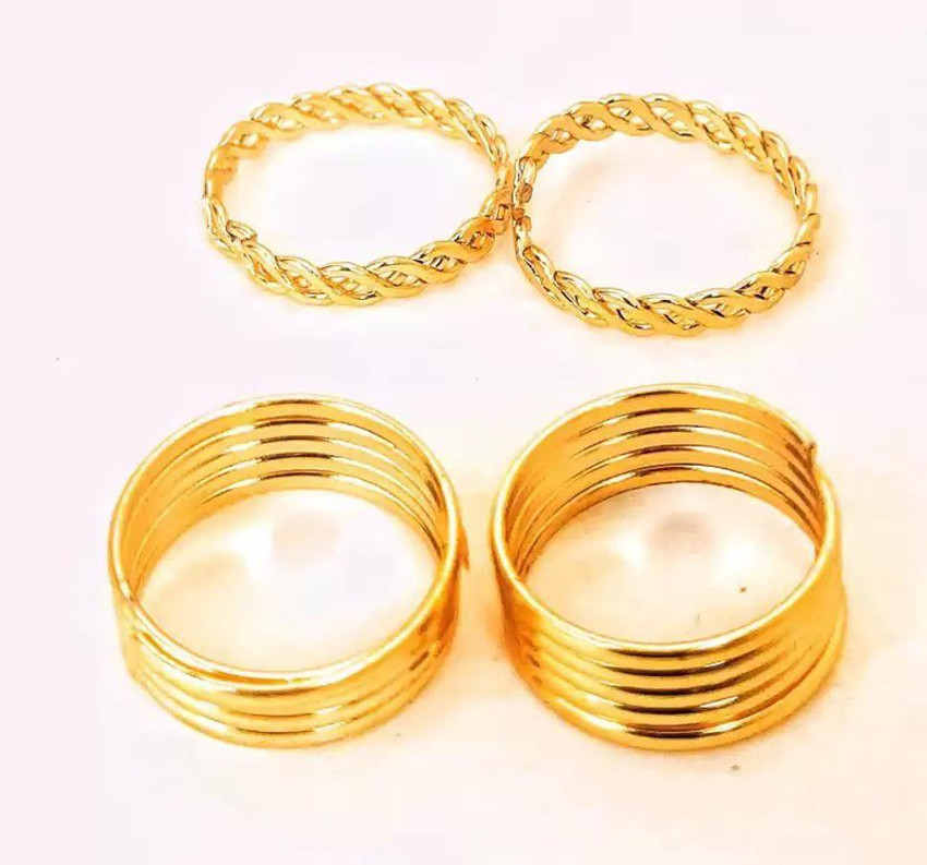 Panachee Trending Toe Rings for women for all occasion Silver Gold
