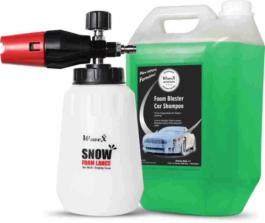 Wavex 1 Foam Blaster Car Wash Shampoo Concentrate 5Ltr, 1