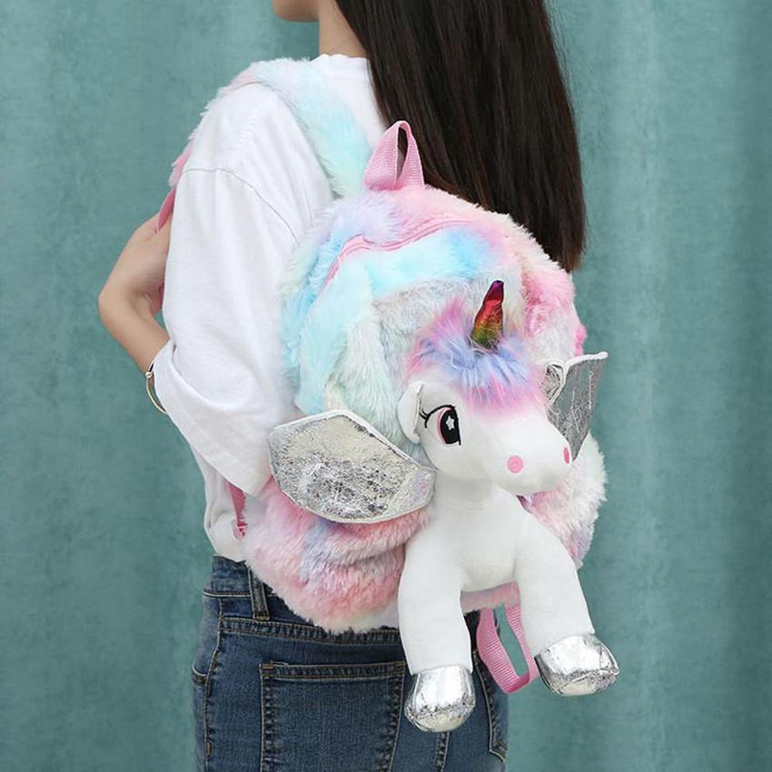 Unicorn bag girls top