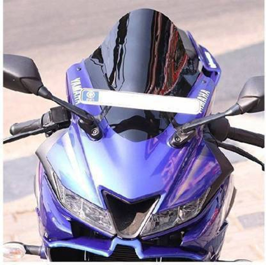 Santech R15 V3 YAMAHA WINDSHIELD 144 Bike Headlight Visor Price in