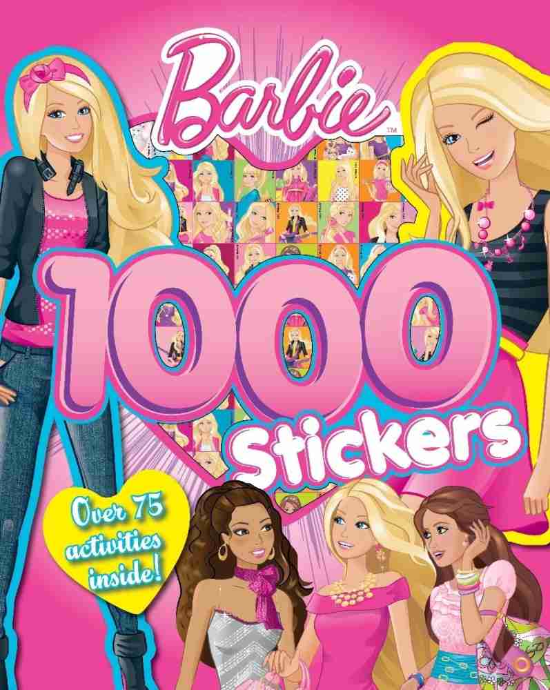 Barbie 1000 Stickers: Buy Barbie 1000 Stickers by Parragon at Low Price in  India