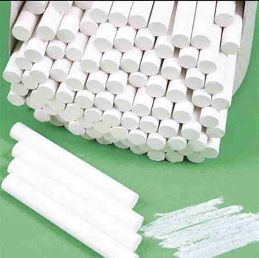 Kores White Dustless Chalk, Size: 78 (length) at best price in New Delhi