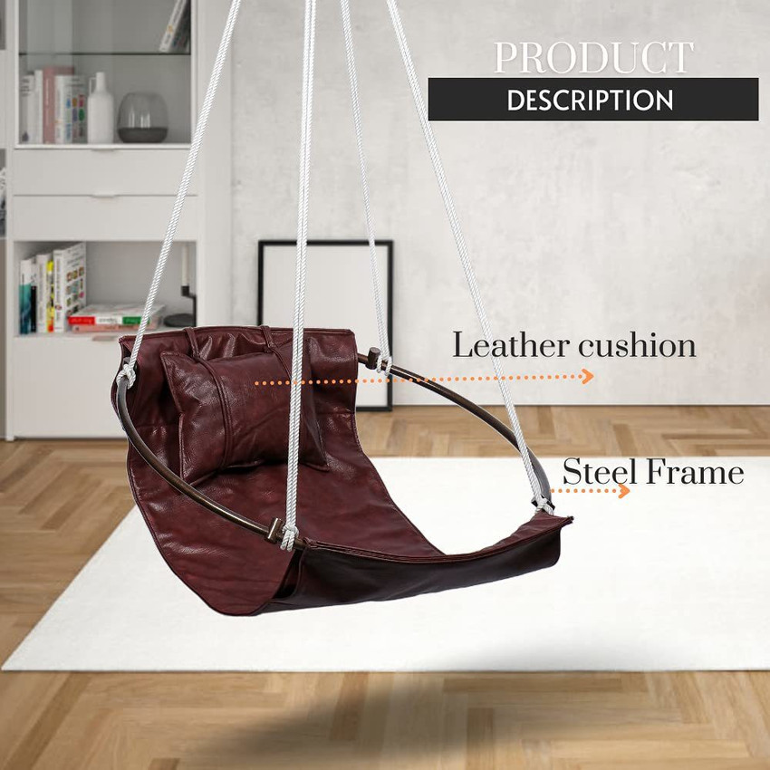 Leather outlet swing chair