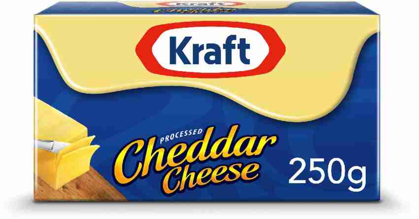 Kraft Processed Cheddar Cheese Block 250 g Price in India Buy