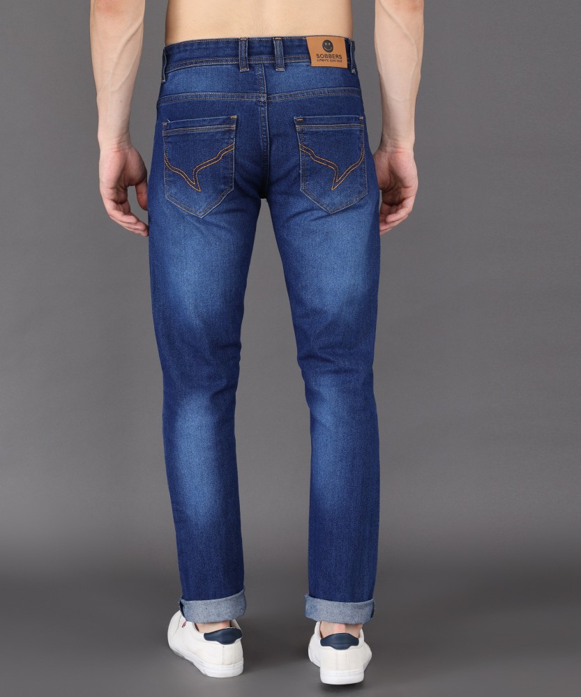 Mens denim jeans regular fit pant  stemjeansin