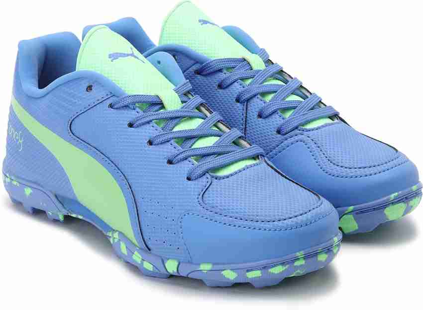 Puma one8 cricket outlet shoes blue