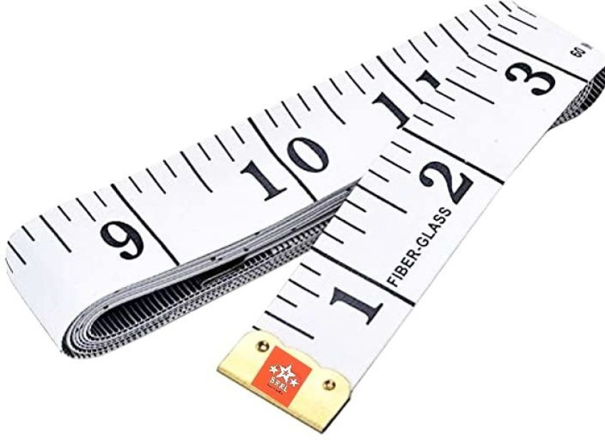 Buy SellnShip Flexible Fiberglass Tailor Inch Tape Measure for Body  Measurement Sewing (150cm/60 in) Online at Best Prices in India - JioMart.