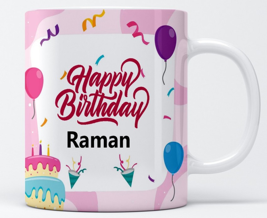 100+ HD Happy Birthday Raman Cake Images And Shayari