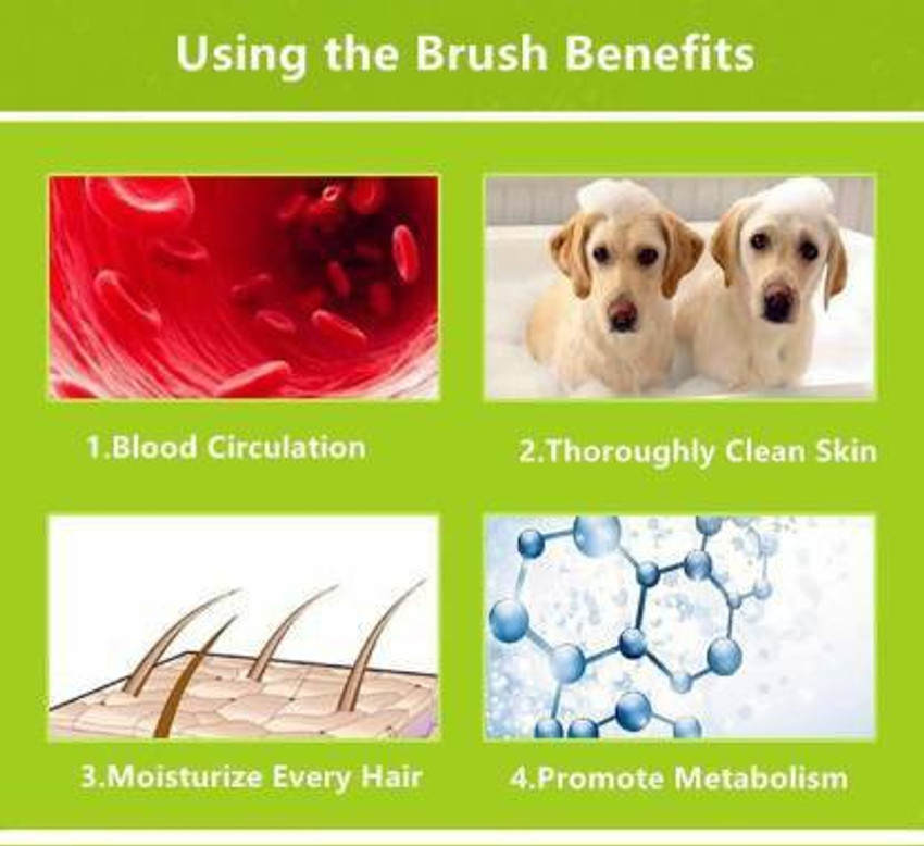 Yuppy puppy deals bath brush