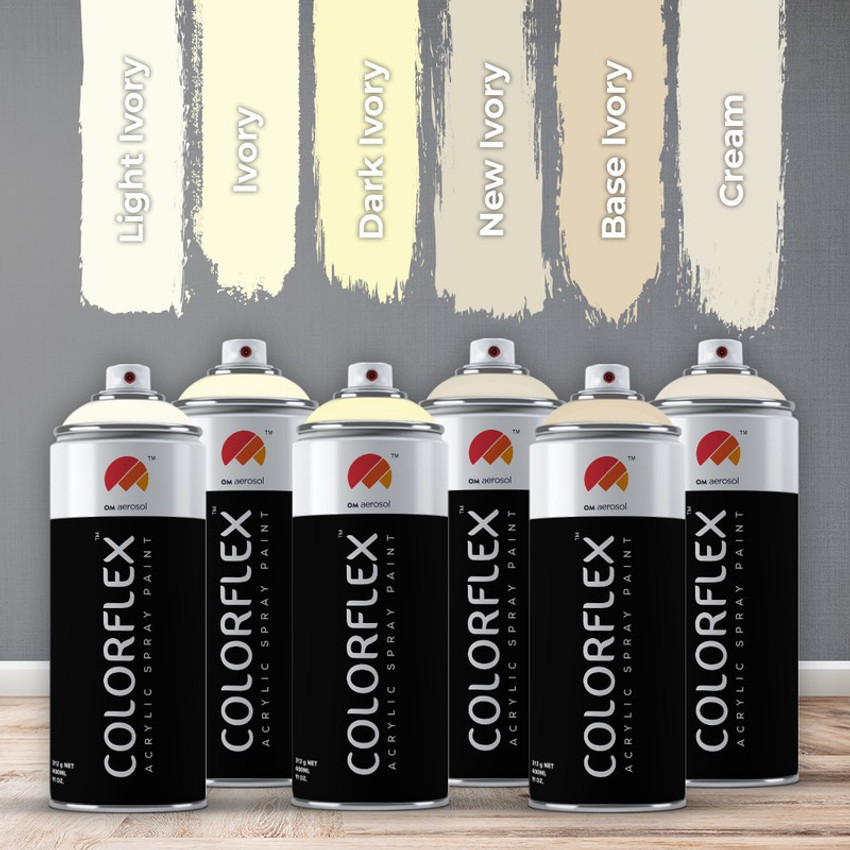 Ivory shop spray paint