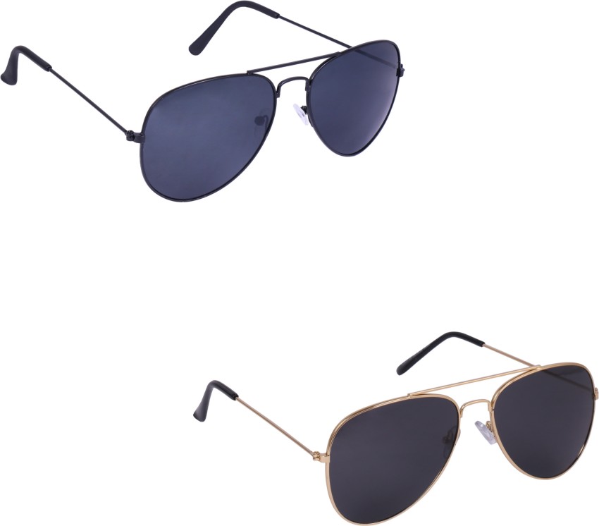 Buy coastal shades Aviator Sunglasses Black, Blue For Men & Women Online @  Best Prices in India