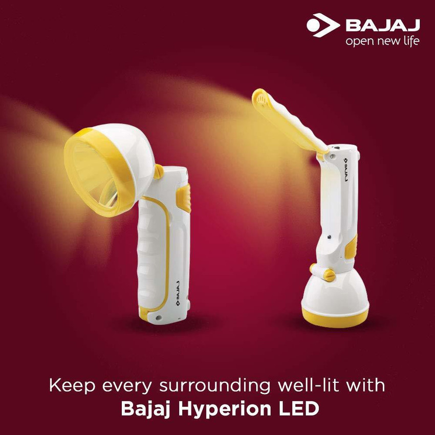 Bajaj online rechargeable torch