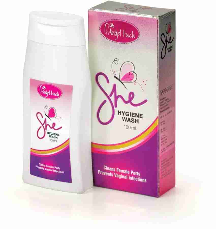 Angel Tuch She Intimate Hygiene Liquid Wash Each Of 100Ml (Set Of 6)  Intimate Wash Price in India - Buy Angel Tuch She Intimate Hygiene Liquid  Wash Each Of 100Ml (Set Of 6) Intimate Wash online at