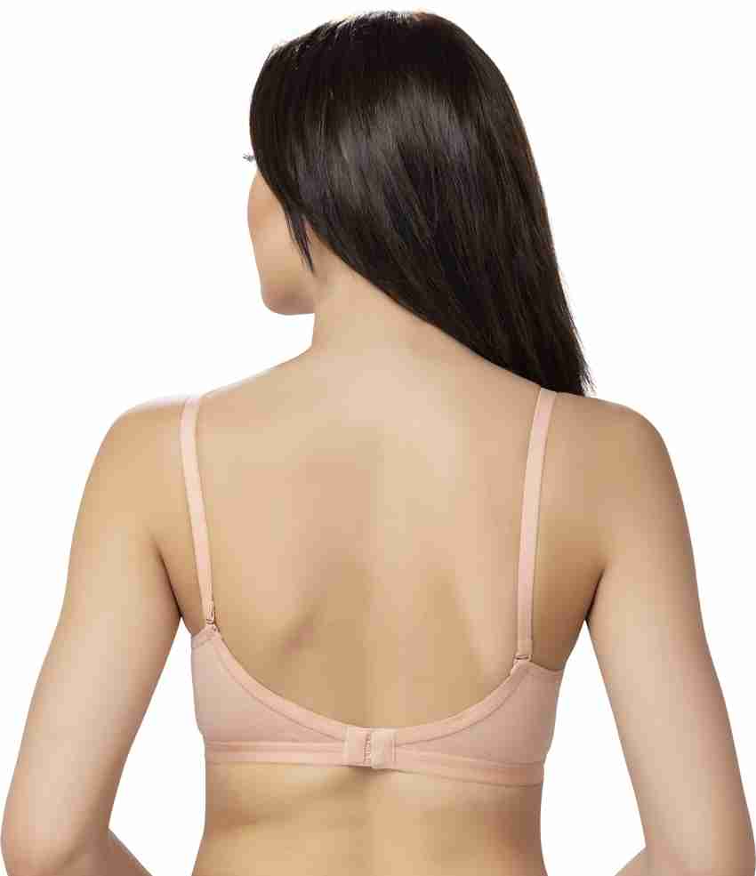 Buy online Pink Solid Push Up Bra from lingerie for Women by Prettycat for  ₹429 at 52% off