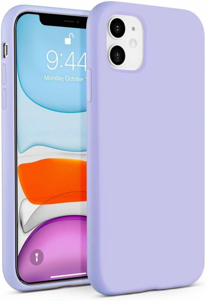 iPhone CSIP11P-SPM2-LV Simplemade Slim Liquid Silicone Back Cover Case for  iphone 11 Pro - Lavender 