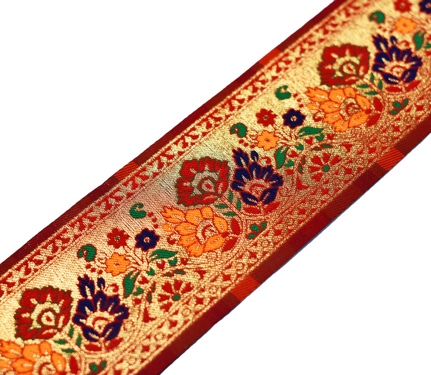 Saree ki hotsell lace