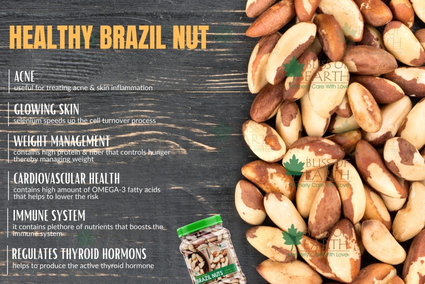 5 health benefits of Brazil nuts