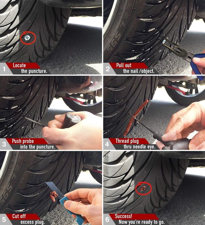 DASH Bestpatch Tubeless Tyre Puncture Repair Kit Price in India - Buy DASH  Bestpatch Tubeless Tyre Puncture Repair Kit online at