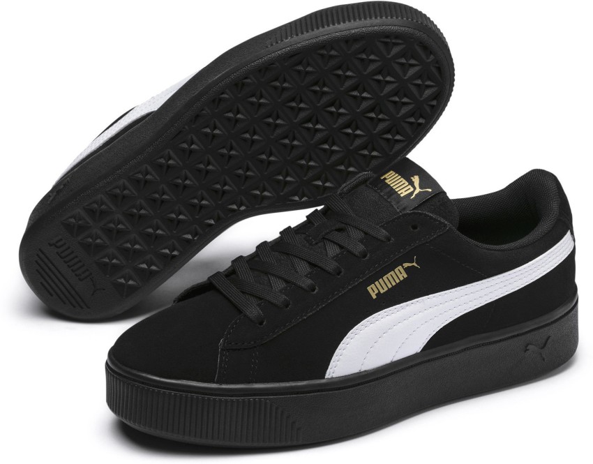 Puma vikky stacked sales sneakers wit