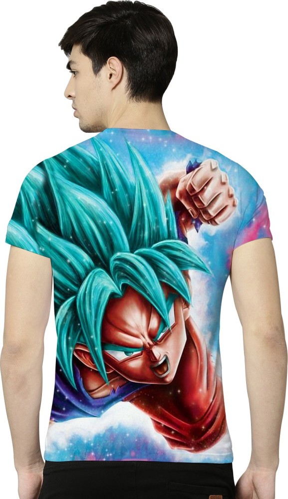 blue dragon ball z shirt