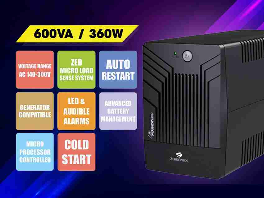Zebronics ups for cctv cheap