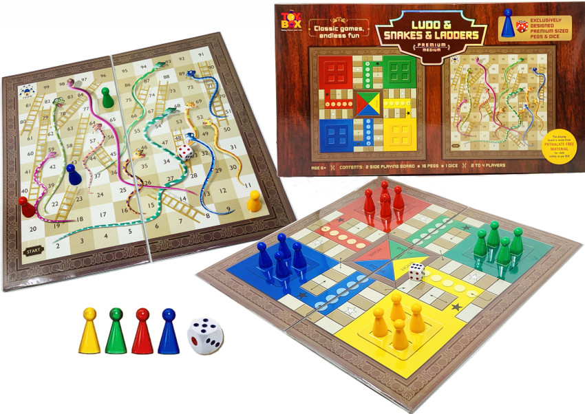 1 2 3 4 Player games: Ludo, Snakes and Ladders, Chess and mini