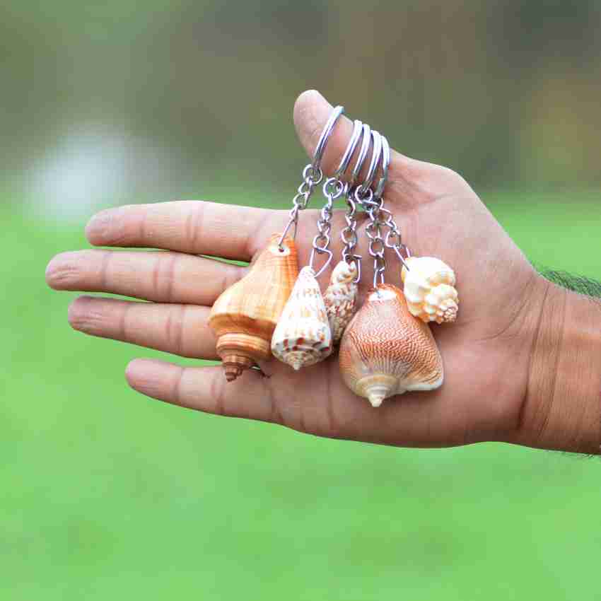 JMALL 10 Pieces Handcrafted Seashell Keychain Key Ring Chain - 24 B Key  Chain Price in India - Buy JMALL 10 Pieces Handcrafted Seashell Keychain  Key Ring Chain - 24 B Key Chain online at