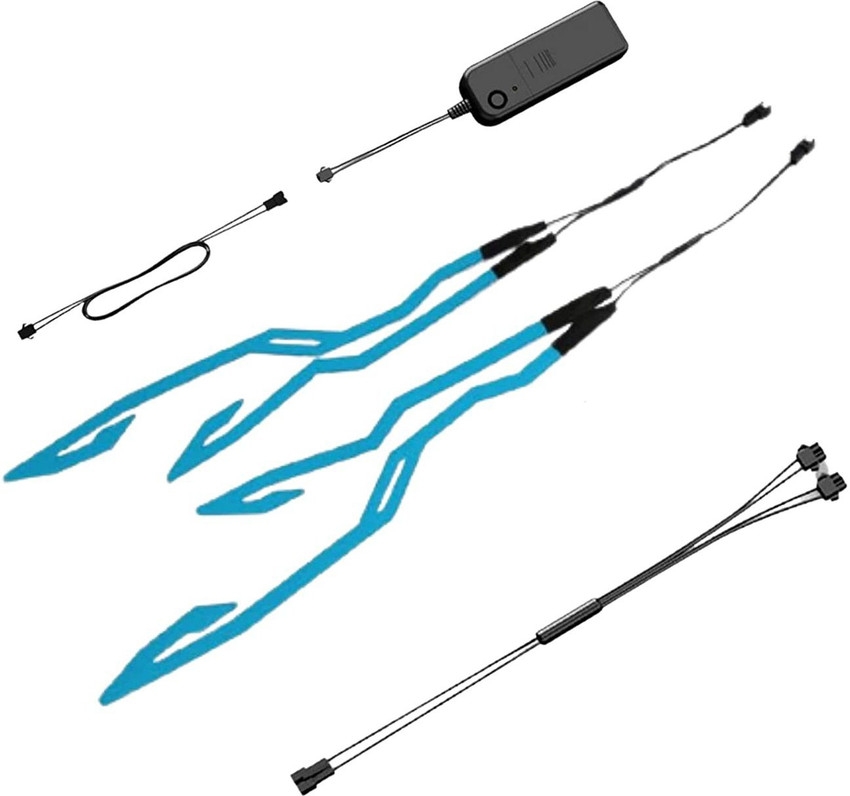 Bicycle helmet shop light kit