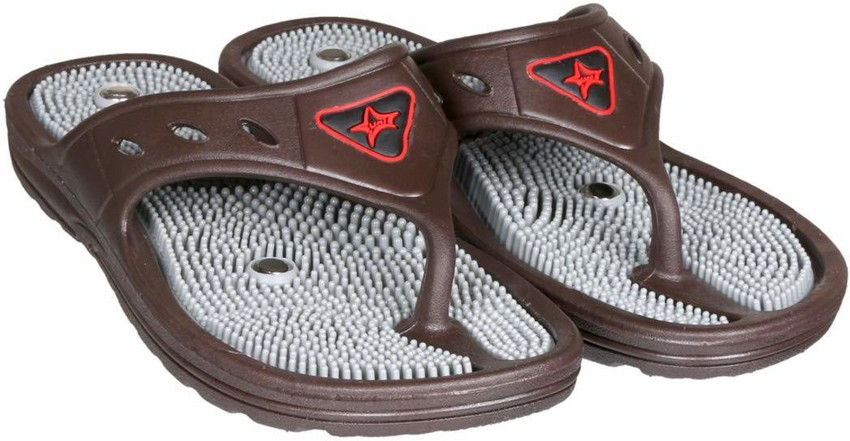 R A Products Unistar Unisex Acupressure Slippers GH 01 Brown Size 6 uni 6 brown Massager R A Products Flipkart