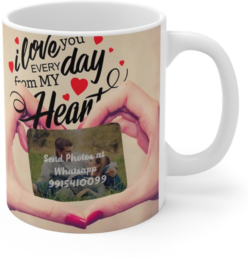 Print99 Photo Gift Cup For Birthday Ceramic Coffee Photo / Tea Cup