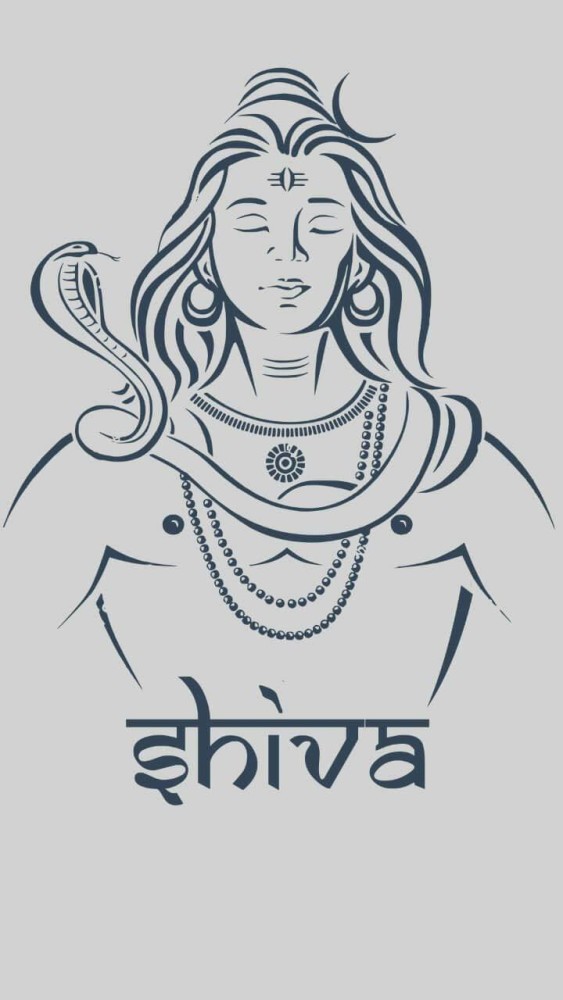 Mahadev Drawing  Bholenath Drawing  Lord Shiva Drawing  Drawing Mahakal   YouTube
