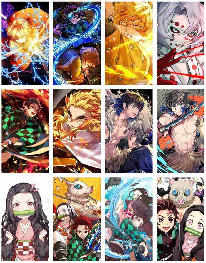 Demon Slayer Nezuko Tanjiro Kamado Picture Card Art Board 2 Set